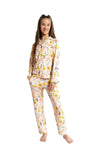 Girl's Cozy Dashing Sunflower Set