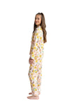 Girl's Cozy Dashing Sunflower Set