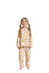 Girl's Cozy Dashing Sunflower Set