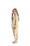 Girl's Cozy Dashing Sunflower Set